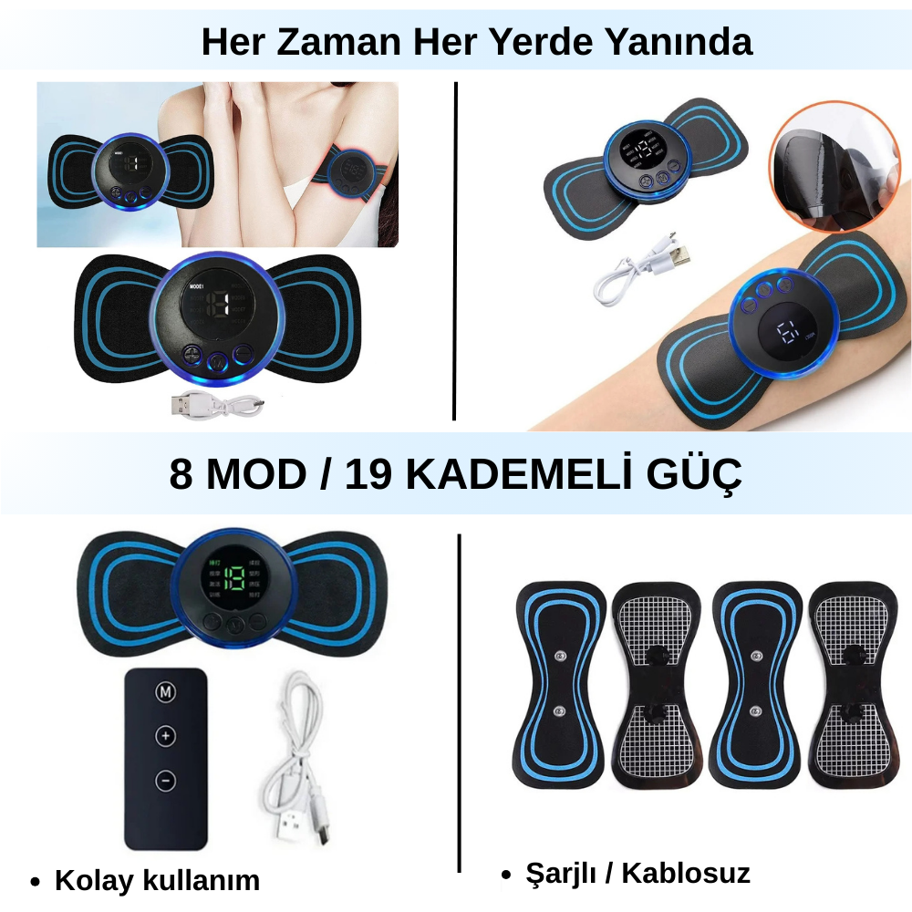 Kelebek Mini Bölgesel Rahatlatıcı & Sıkılaştırıcı
