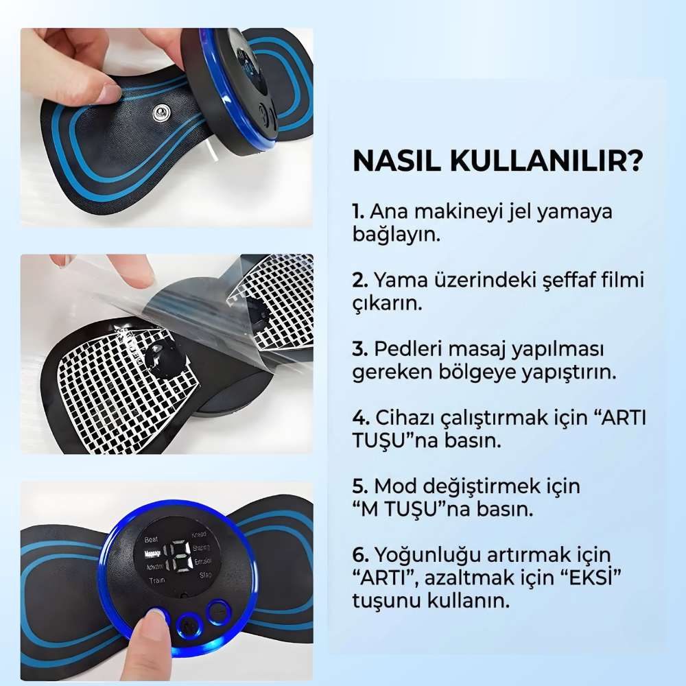 Kelebek Mini Bölgesel Rahatlatıcı & Sıkılaştırıcı