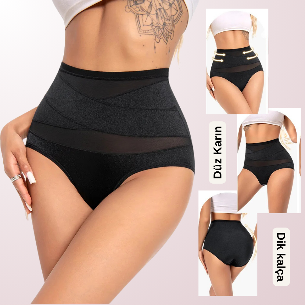 Ultra Yüksek Bel Göbek Toparlayıcı Korse