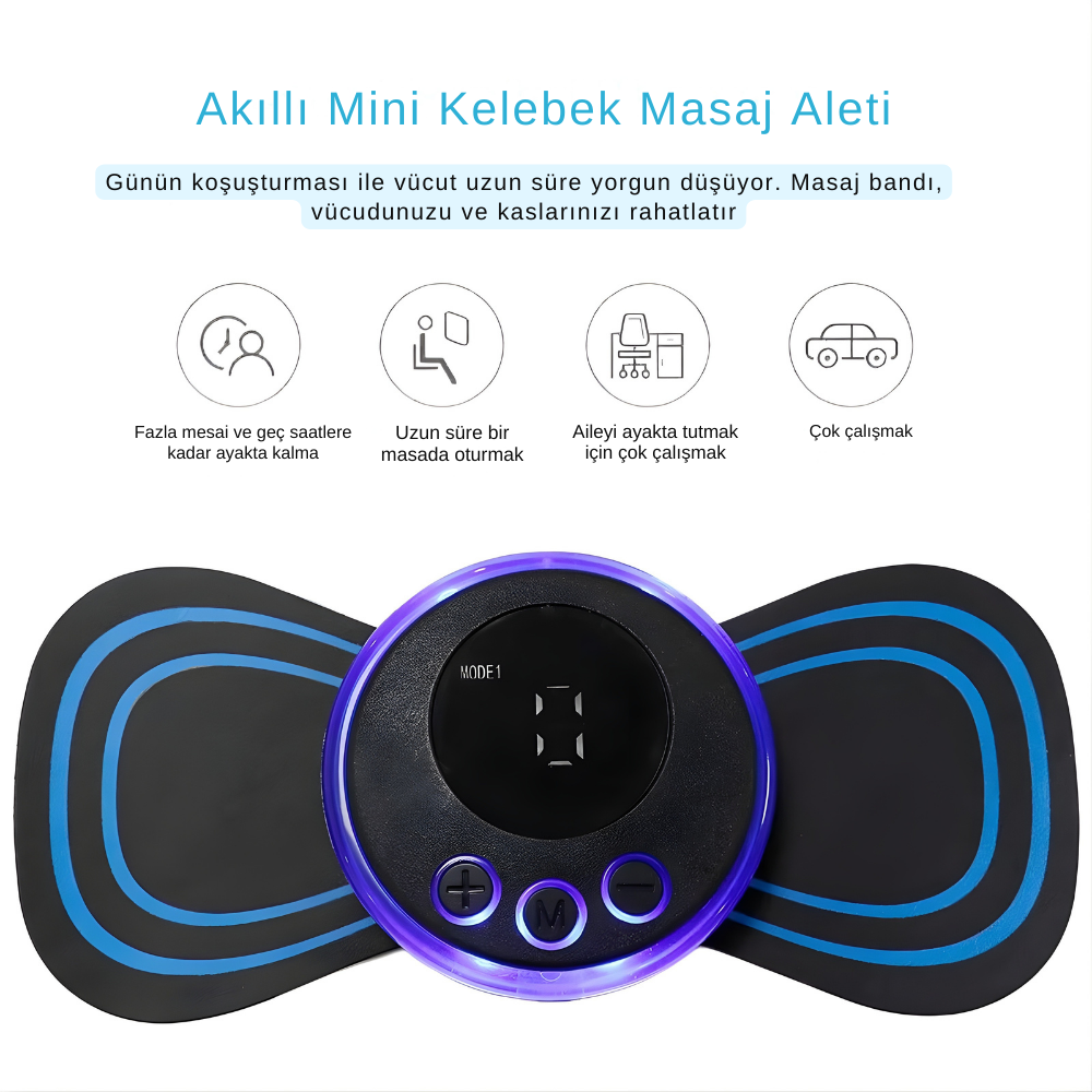 Kelebek Mini Bölgesel Rahatlatıcı & Sıkılaştırıcı